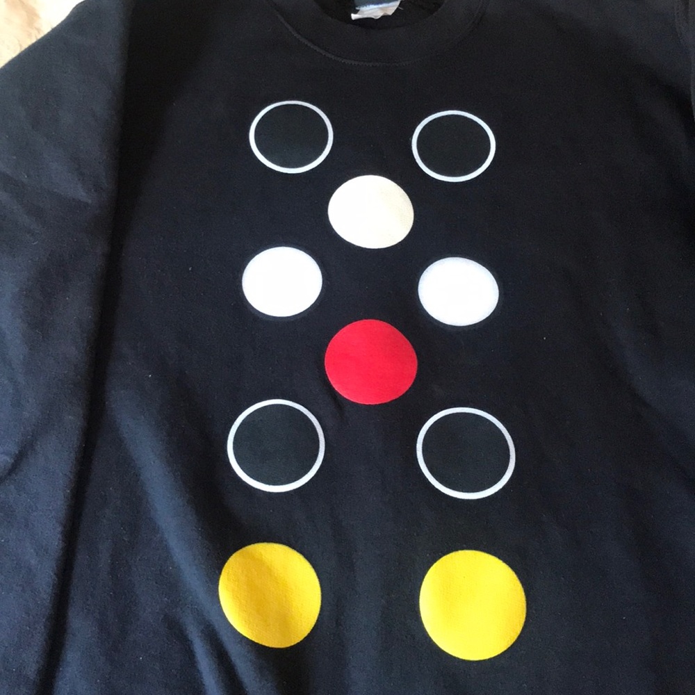 Adapt Dot Matrix Men’s Black Crewneck